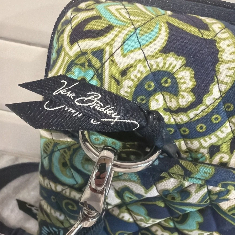 NEW Vera Bradley Rythm & Blues Mini Laptop iPad Tablet EBook Hard Zip Case GW999
